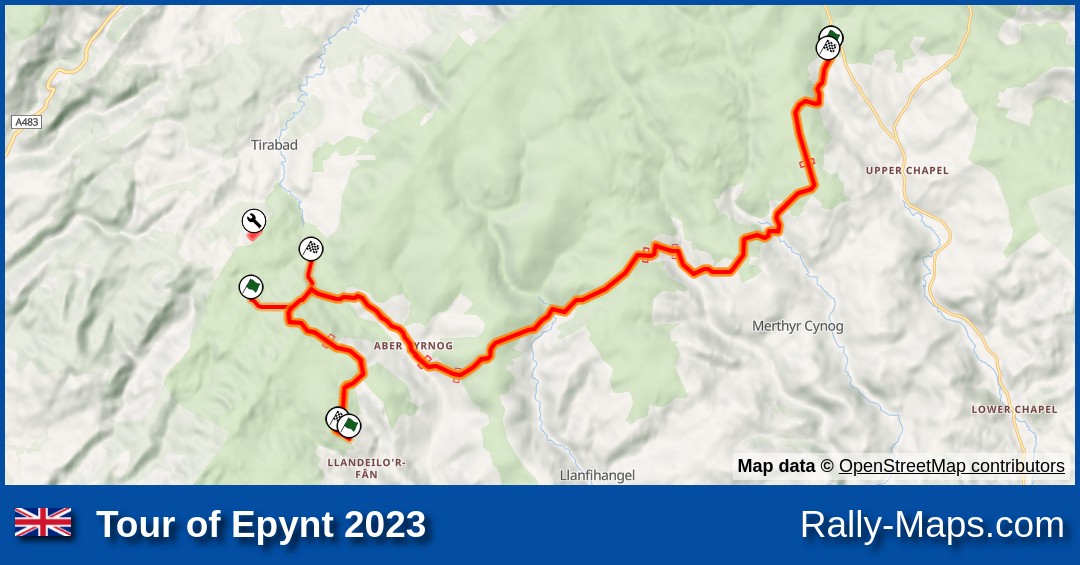 tour of epynt results 2023